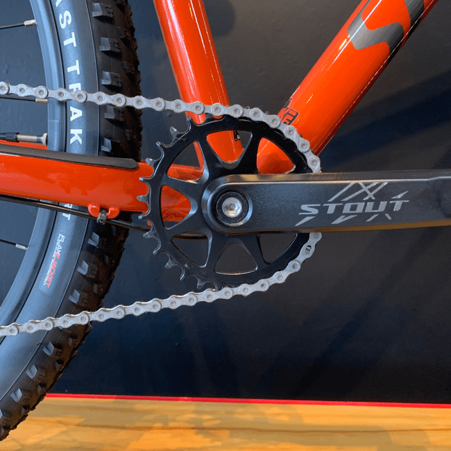 Bicicleta Specialized Rockhopper Comp Aro 29 microSHIFT 9v Vermelho e Cinza