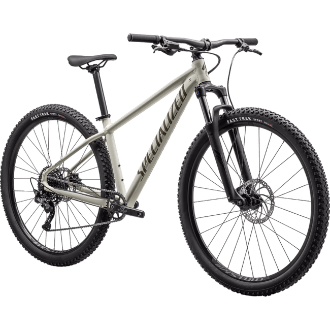 Bicicleta Specialized Rockhopper Comp Aro 29 Deore 10v 2023 Branco e Dourado