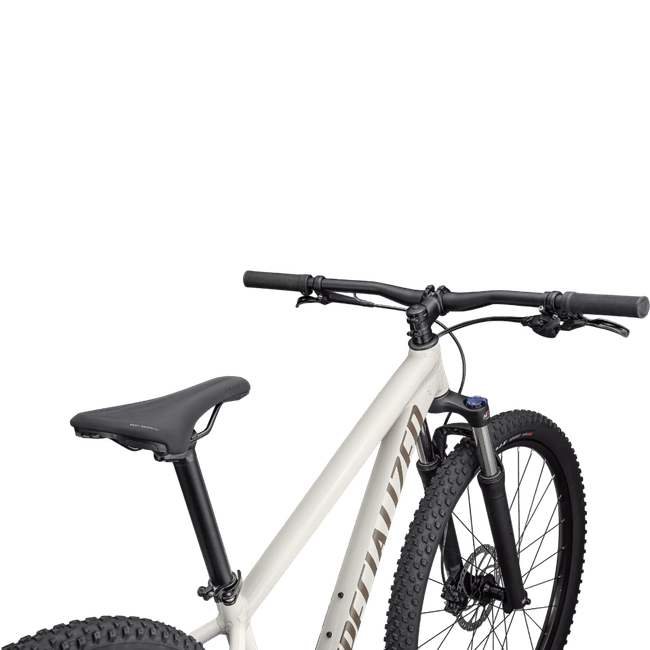 Bicicleta Specialized Rockhopper Comp Aro 29 Deore 10v 2023 Branco e Dourado
