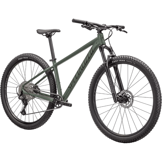Bicicleta Specialized Rockhopper Elite Aro 29 Deore 11v 2023 Verde e Verde Escuro