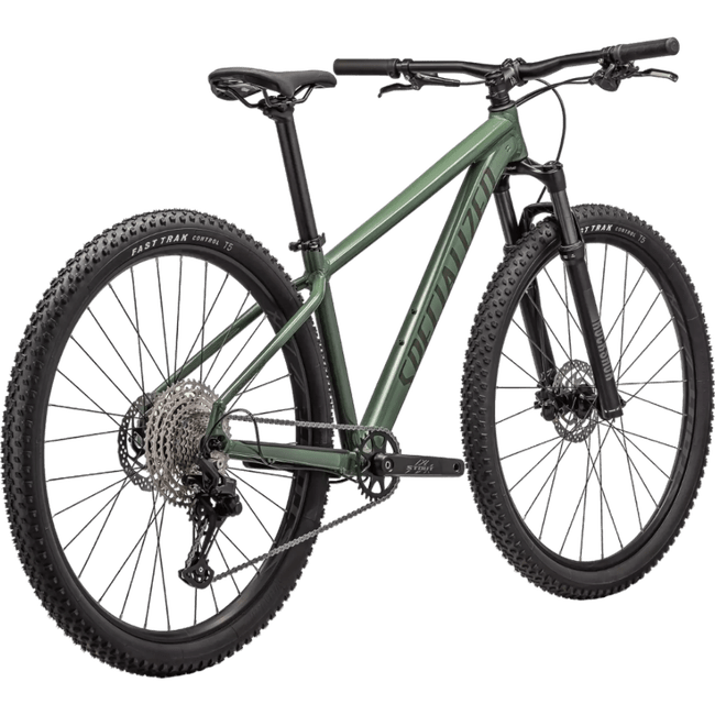 Bicicleta Specialized Rockhopper Elite Aro 29 Deore 11v 2023 Verde e Verde Escuro