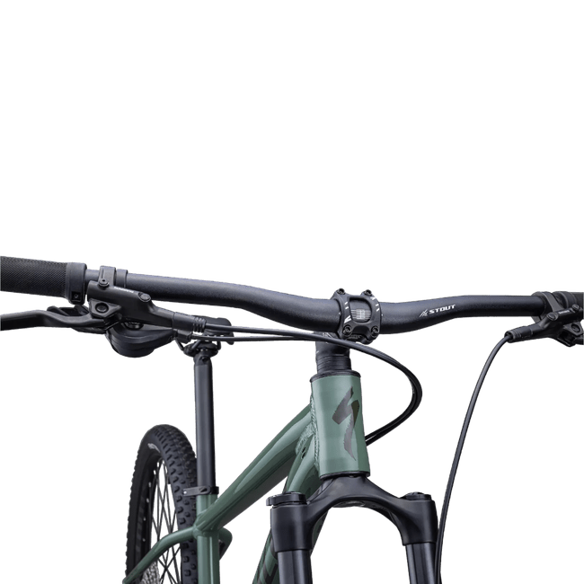 Bicicleta Specialized Rockhopper Elite Aro 29 Deore 11v 2023 Verde e Verde Escuro