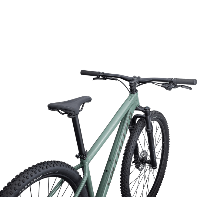 Bicicleta Specialized Rockhopper Elite Aro 29 Deore 11v 2023 Verde e Verde Escuro