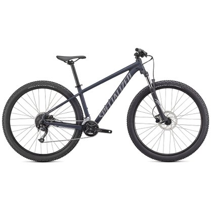Bicicleta Specialized Rockhopper Sport Aro 29 Altus 18v 2021 Cinza Escuro e Cinza Claro