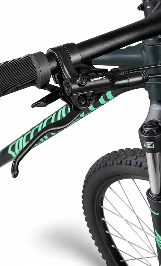 Bicicleta Specialized Rockhopper Sport Aro 29 Alivio 18v Verde Escuro e Verde Claro