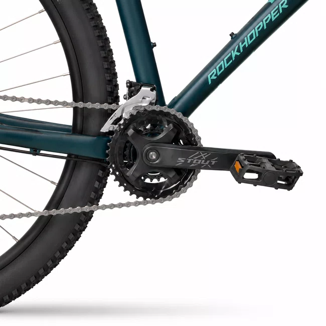 Bicicleta Specialized Rockhopper Sport Aro 29 Alivio 18v Verde Escuro e Verde Claro
