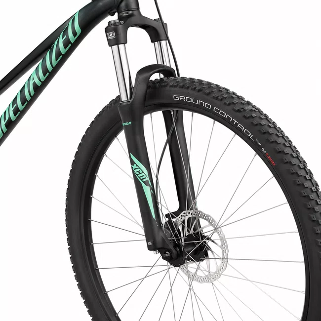 Bicicleta Specialized Rockhopper Sport Aro 29 Alivio 18v Verde Escuro e Verde Claro