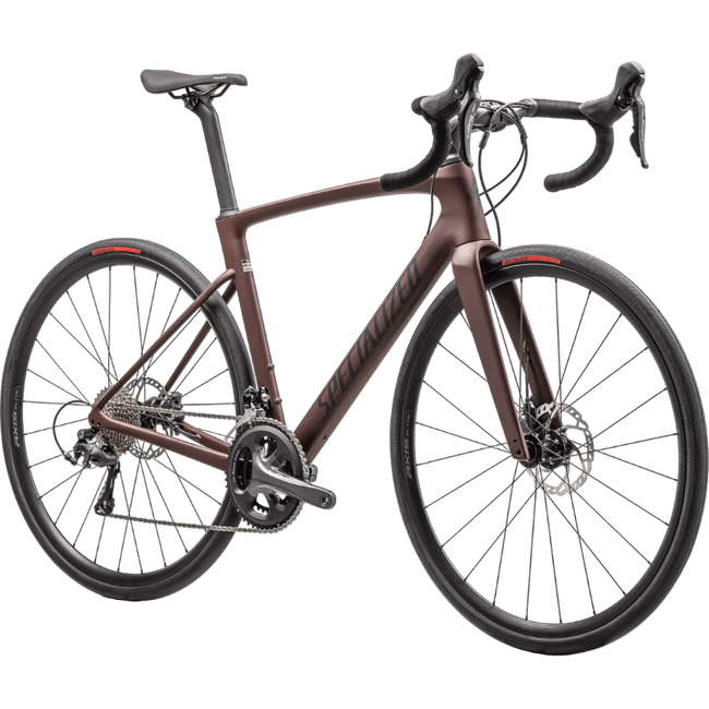 Bicicleta Specialized Roubaix SL8 Aro 700 Tiagra 20v 2023 Marrom e Preto