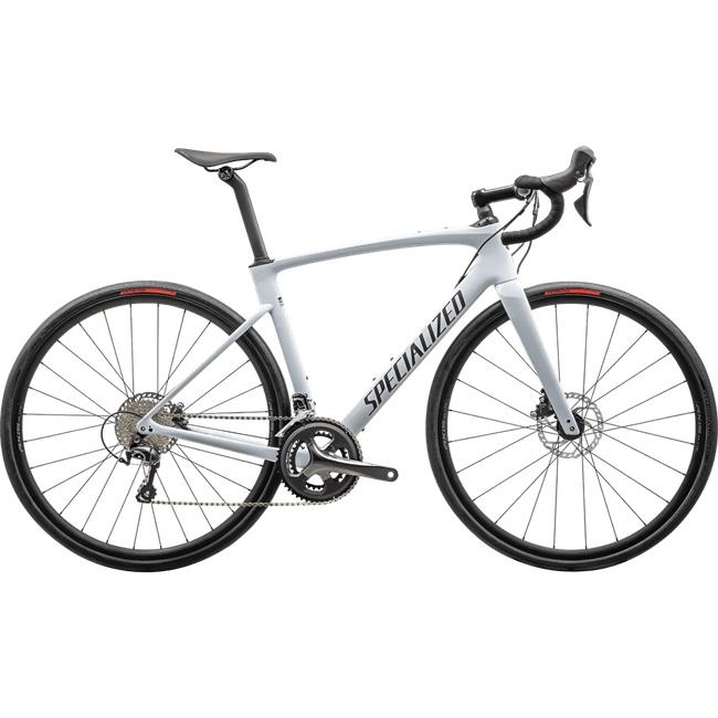 Bicicleta Specialized Roubaix SL8 Aro 700 Tiagra 20v 2024 Azul Claro e Preto
