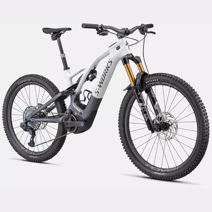 Bicicleta Specialized S-Works Turbo Levo Aro 29 XX1 12v Branco e Cromado e Prata