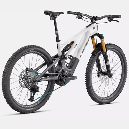 Bicicleta Specialized S-Works Turbo Levo Aro 29 XX1 12v Branco e Cromado e Prata