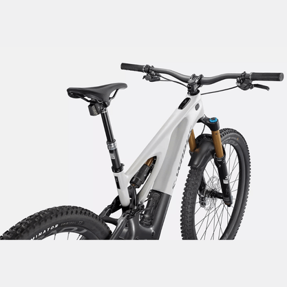 Bicicleta Specialized S-Works Turbo Levo Aro 29 XX1 12v Branco e Cromado e Prata