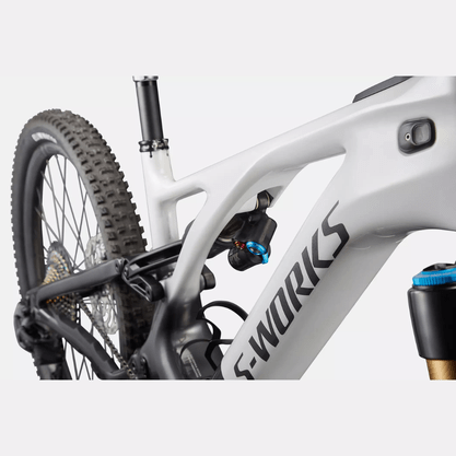 Bicicleta Specialized S-Works Turbo Levo Aro 29 XX1 12v Branco e Cromado e Prata