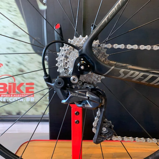 Bicicleta Specialized Tarmac Elite Aro 29 Ultegra 22v T-52 Preta - Seminova