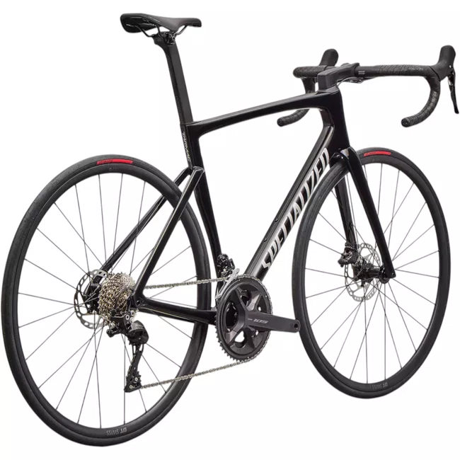 Bicicleta Specialized Tarmac Sl7 Aro 700 Sport Shimano 105 12v Preto e Prata
