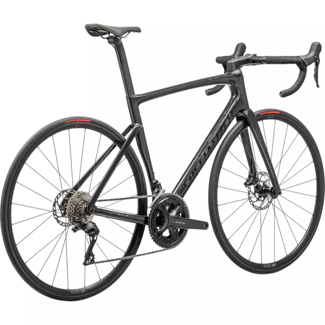 Bicicleta Specialized Tarmac SL7 Aro 700 Sport Shimano 105 24v Carbono Brilhante e Azul Marinho Escuro Metálico