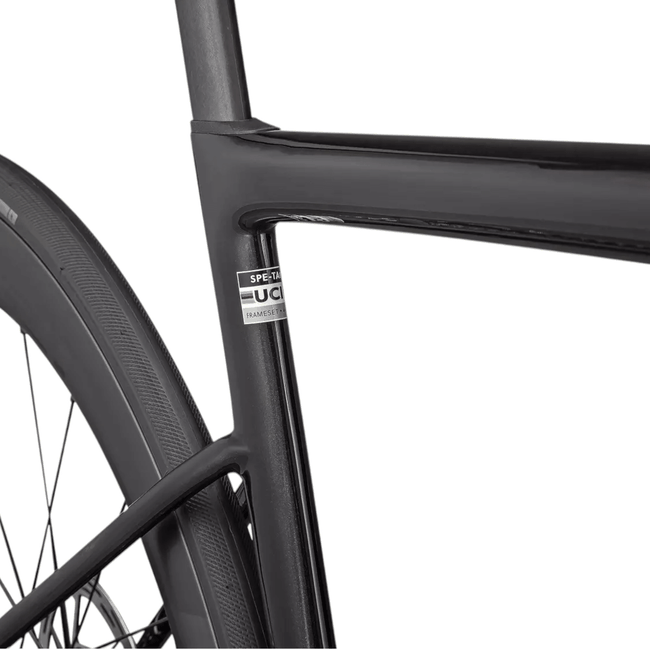 Bicicleta Specialized Tarmac SL8 PRO Aro 700 Sram Force Etap AXS 24v 2025 Carbono Brilhante e Prata Branco Metálico