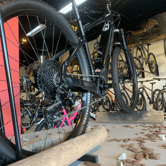 Bicicleta Specialized Tero 4.0 NX 12V Preto e Grafite - Seminova