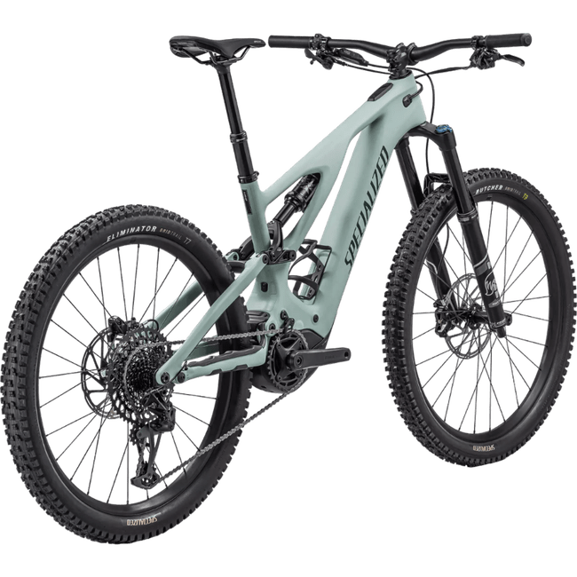 Bicicleta Specialized Turbo Levo Comp Carbon Aro 29 GX 12v 2024 Verde Claro e Verde Escuro