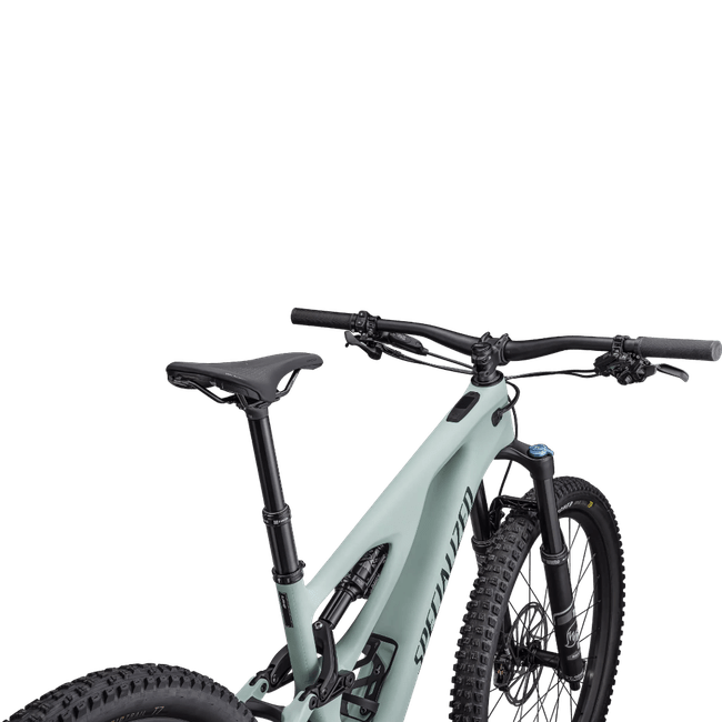 Bicicleta Specialized Turbo Levo Comp Carbon Aro 29 GX 12v 2024 Verde Claro e Verde Escuro