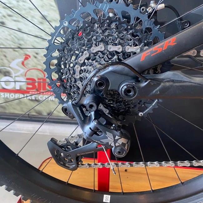 Bicicleta Specialized Turbo Levo Expert Aro 29 Sram XO1 12v Grafite e Laranja - Seminova