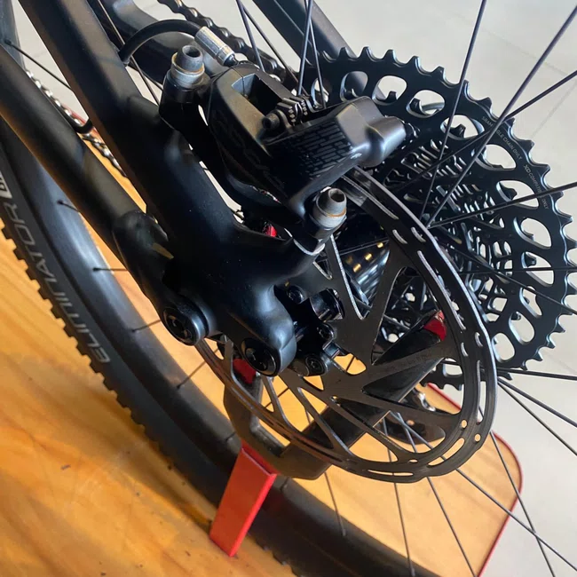 Bicicleta Specialized Turbo Levo Expert Aro 29 Sram XO1 12v Grafite e Laranja - Seminova