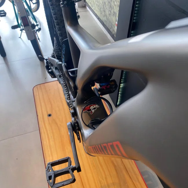 Bicicleta Specialized Turbo Levo Expert Aro 29 Sram XO1 12v Grafite e Laranja - Seminova