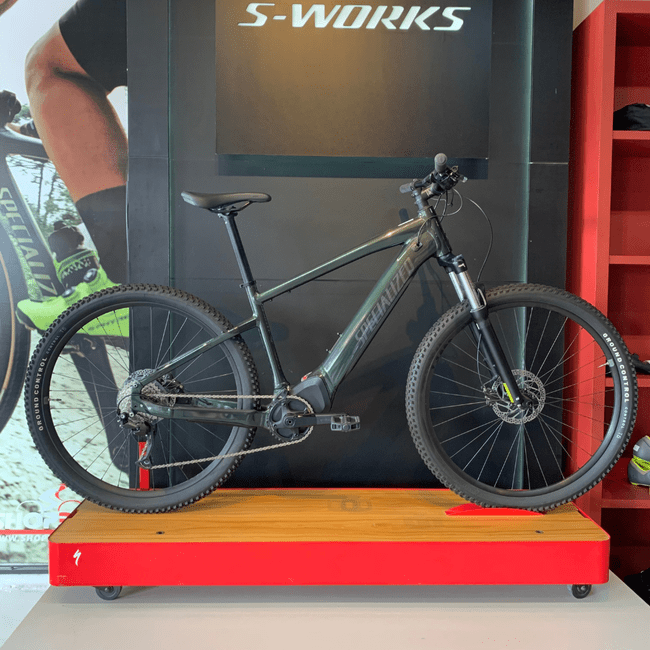 Bicicleta Specialized Turbo Tero 3.0 Aro 29 Alivio 9v 2024 Verde e Cinza