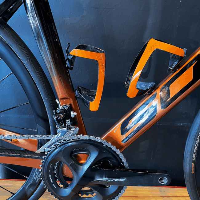 Bicicleta Ssoul 3r5 Aro 700 105 22v Laranja e Preto - Seminova