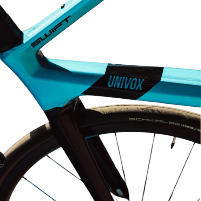 Bicicleta Swift Univox Comp Aro 700 Di2 105 24v Cinza e Azul