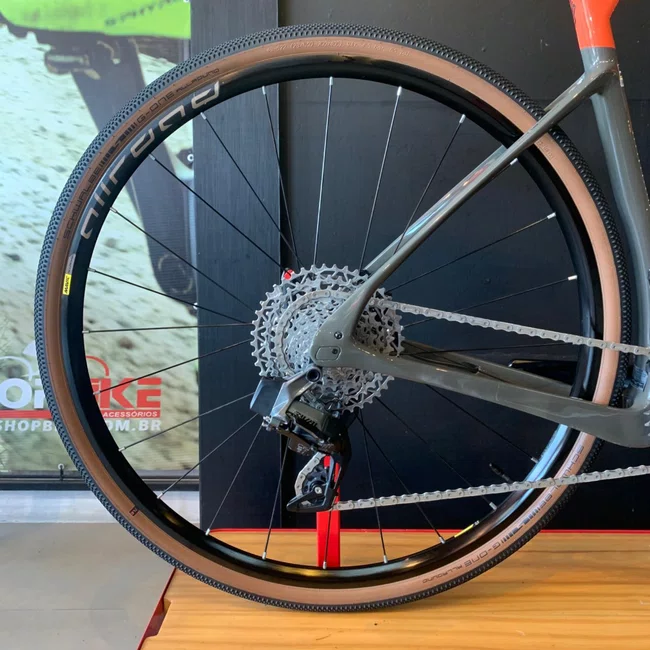 Bicicleta Swift Univox Evo Gr Aro 700 Sram Rival 12v Laranja e Preto - Seminova