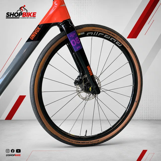 Bicicleta Swift Univox Evo Gr Aro 700 Sram Rival 12v Laranja e Preto - Seminova