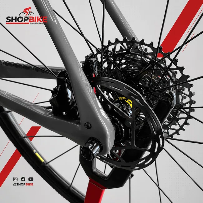 Bicicleta Swift Univox Evo Gr Aro 700 Sram Rival 12v Laranja e Preto - Seminova