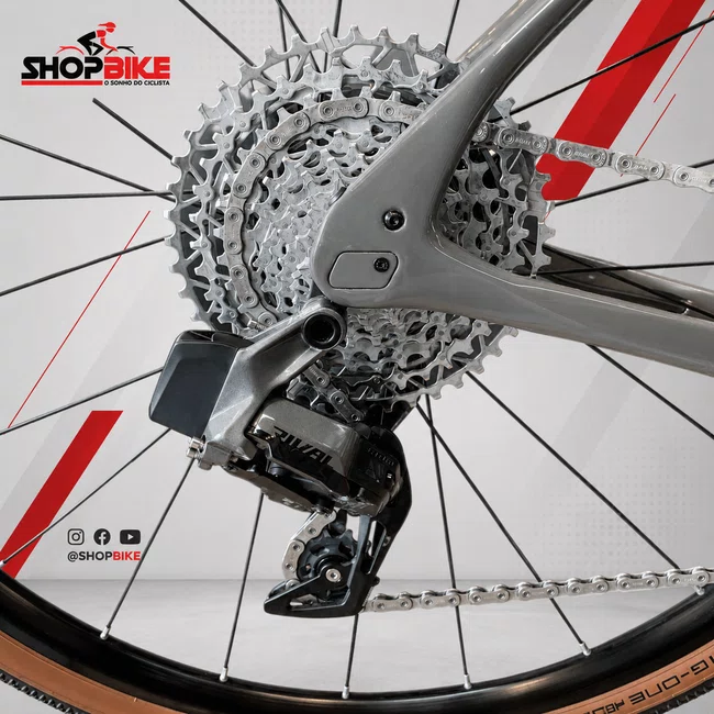 Bicicleta Swift Univox Evo Gr Aro 700 Sram Rival 12v Laranja e Preto - Seminova