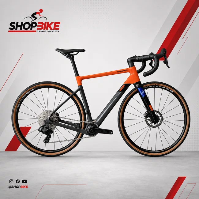 Bicicleta Swift Univox Evo Gr Aro 700 Sram Rival 12v Laranja e Preto - Seminova