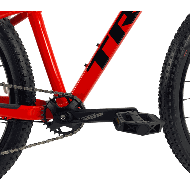 Bicicleta Trek Marlin 7 Aro 27,5 Deore 10v Amarelo e Vermelho - Seminova