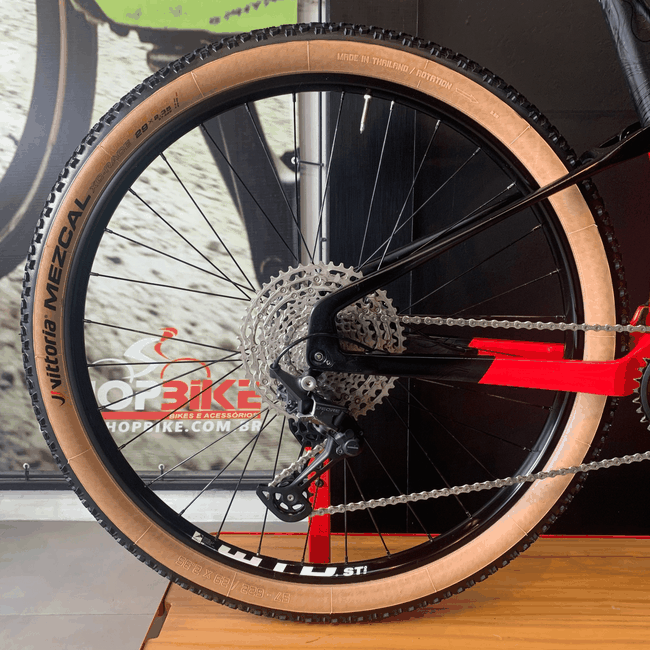 Bicicleta TSW Full Quest Aro 29 Deore 12v Vermelho e Preto - Seminova