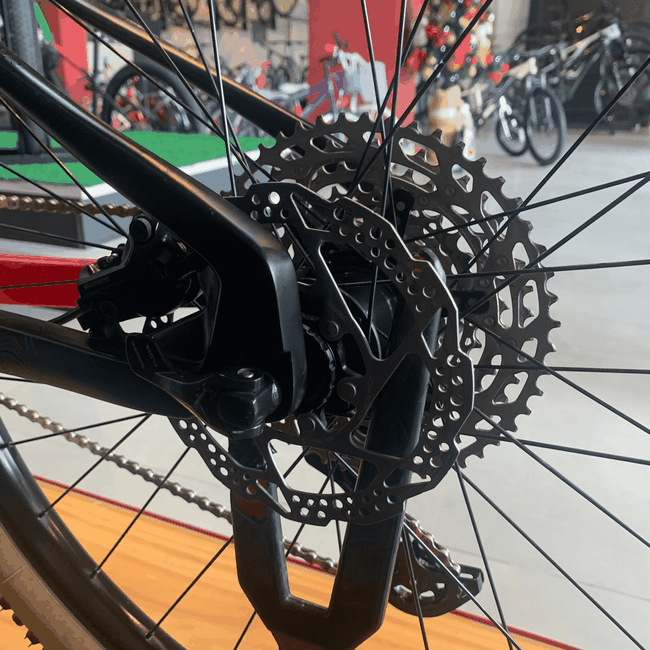 Bicicleta TSW Full Quest Aro 29 Deore 12v Vermelho e Preto - Seminova
