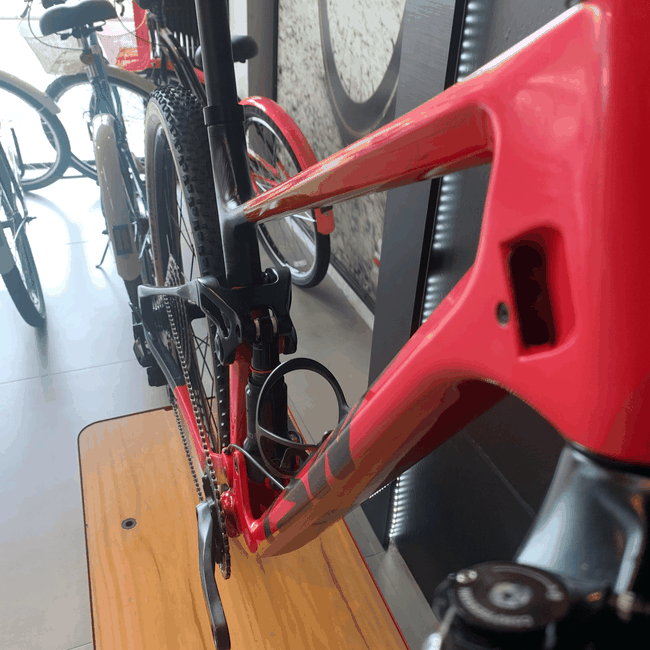 Bicicleta TSW Full Quest Aro 29 Deore 12v Vermelho e Preto - Seminova