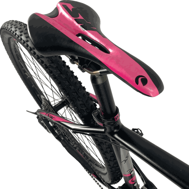 Bicicleta TSW Jump Aro 29 Alivio 27v Preto e Rosa - Seminova