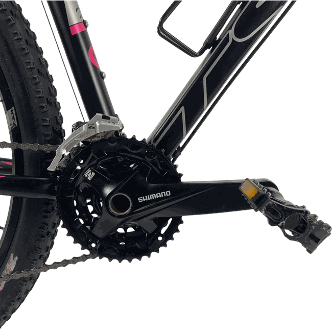 Bicicleta TSW Jump Aro 29 Alivio 27v Preto e Rosa - Seminova