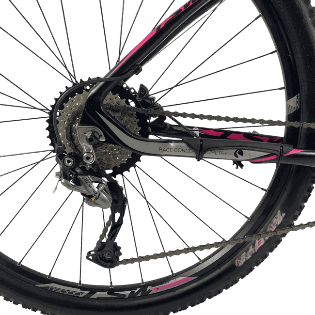 Bicicleta TSW Jump Aro 29 Alivio 27v Preto e Rosa - Seminova