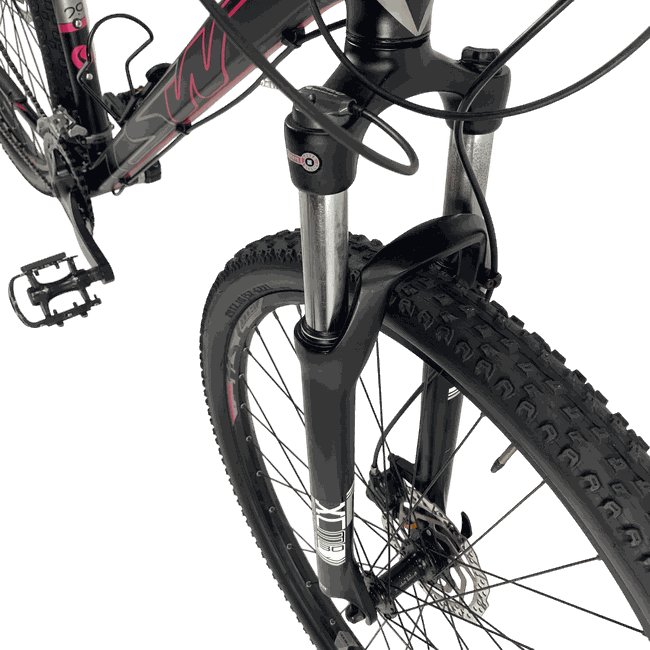 Bicicleta TSW Jump Aro 29 Alivio 27v Preto e Rosa - Seminova