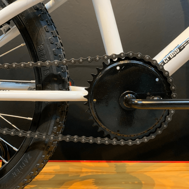 Bicicleta Ultra Cross Aro 20 Branco e Preto