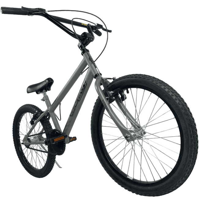 Bicicleta Ultra Cross Aro 20 Cinza e Pretoㅤㅤㅤㅤㅤㅤㅤㅤㅤㅤㅤㅤㅤ