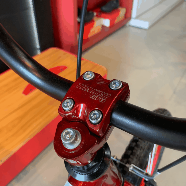 Bicicleta Ultra Cross Aro 20 Vermelha e Pretaㅤㅤㅤㅤㅤㅤㅤㅤㅤㅤ