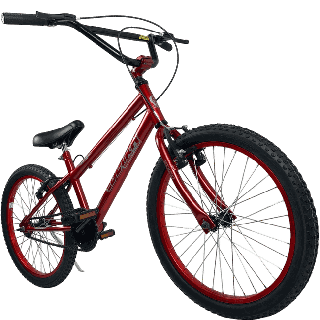 Bicicleta Ultra Cross Aro 20 Vermelho e Cinza e Pretoㅤㅤ