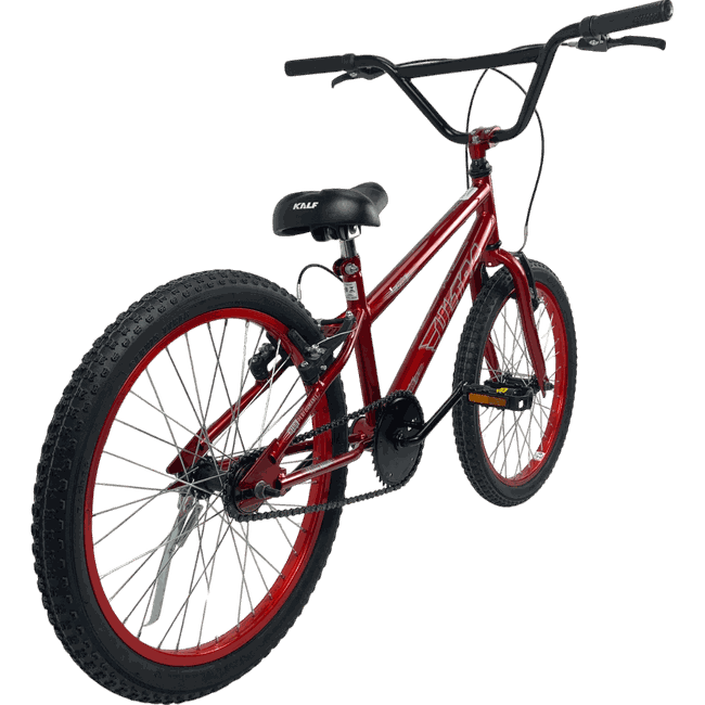 Bicicleta Ultra Cross Aro 20 Vermelho e Cinza e Pretoㅤㅤ
