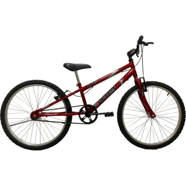 Bicicleta Ultra Kids UM24 Aro 24 Vermelho