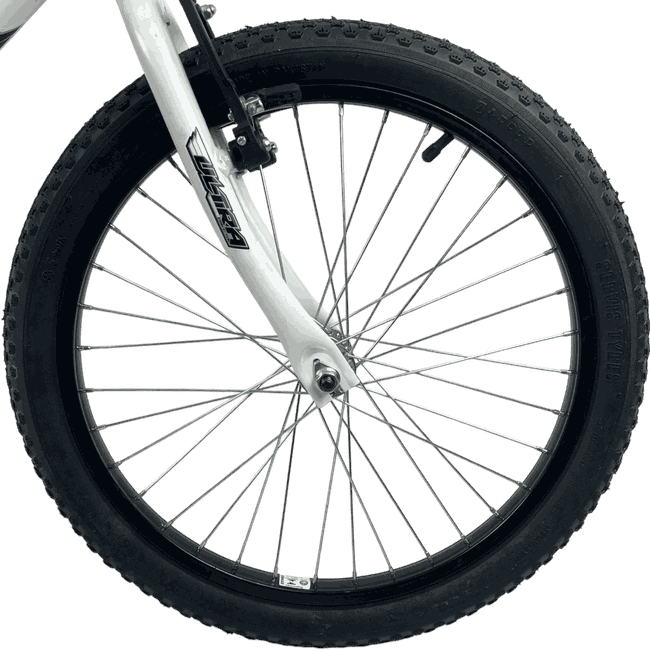 Bicicleta Ultra UM20 Aro 20 Branco e Cinza e Pretoㅤㅤㅤㅤㅤ
